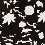 Antique Japanese Katagami Paper Kimono Stencil Katazome Flowers Leaves C912