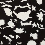 Antique Japanese Katagami Paper Kimono Stencil Katazome Flowers Leaves C912