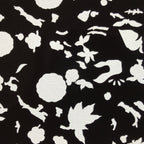 Antique Japanese Katagami Paper Kimono Stencil Katazome Flowers Leaves C912