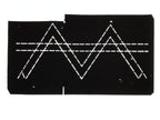 Antique Japanese Katagami Paper Kimono Stencil Katazome Geometric Line A846