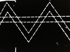 Antique Japanese Katagami Paper Kimono Stencil Katazome Geometric Line A846