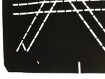 Antique Japanese Katagami Paper Kimono Stencil Katazome Geometric Line A846