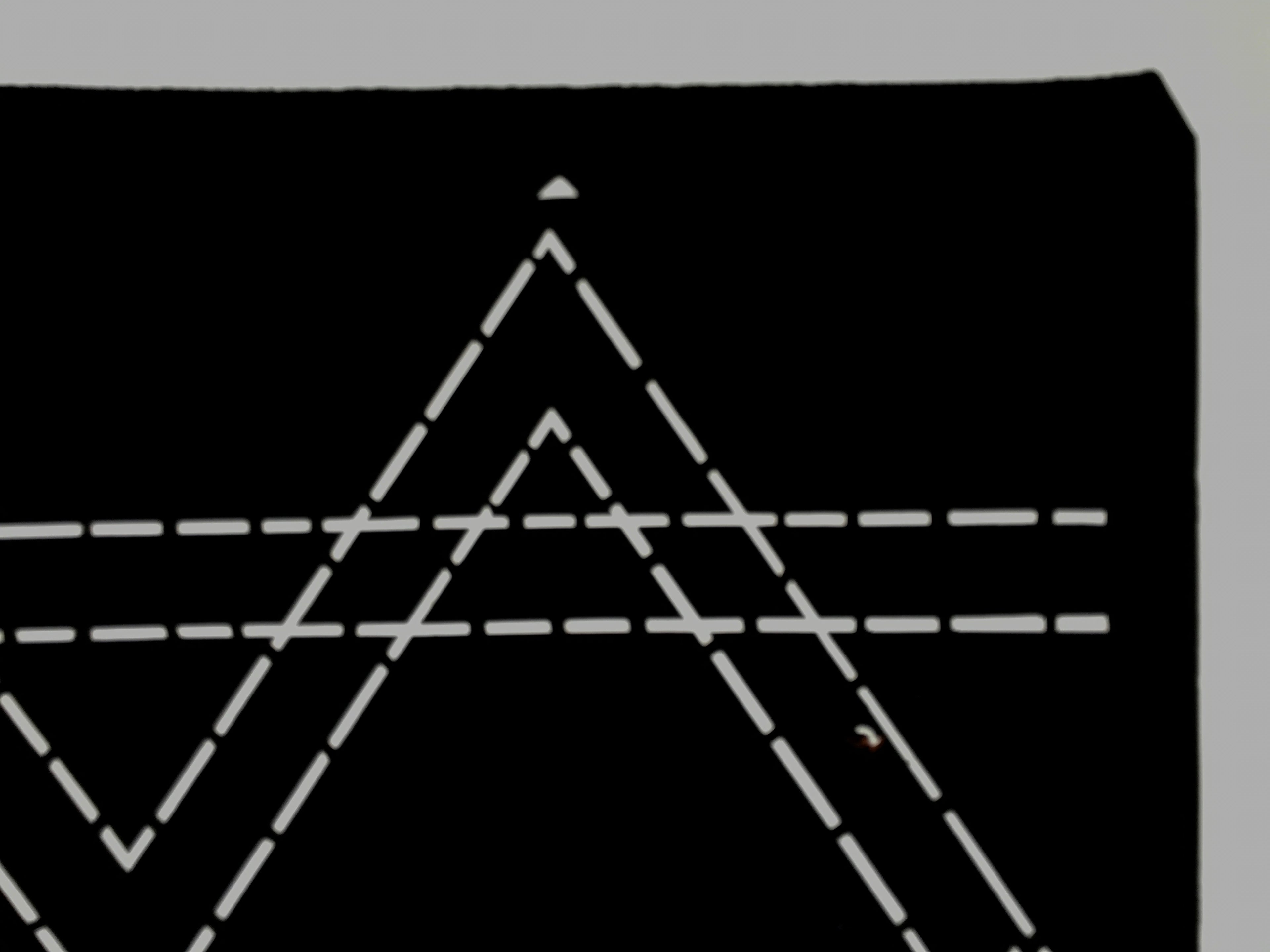 Antique Japanese Katagami Paper Kimono Stencil Katazome Geometric Line A846