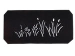 Antique Japanese Katagami Paper Kimono Stencil Katazome Grass Plant Design A763
