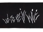 Antique Japanese Katagami Paper Kimono Stencil Katazome Grass Plant Design A763