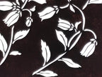 Antique Japanese Katagami Paper Kimono Stencil Katazome Hana Flower Buds A783