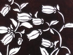 Antique Japanese Katagami Paper Kimono Stencil Katazome Hana Flower Buds A783