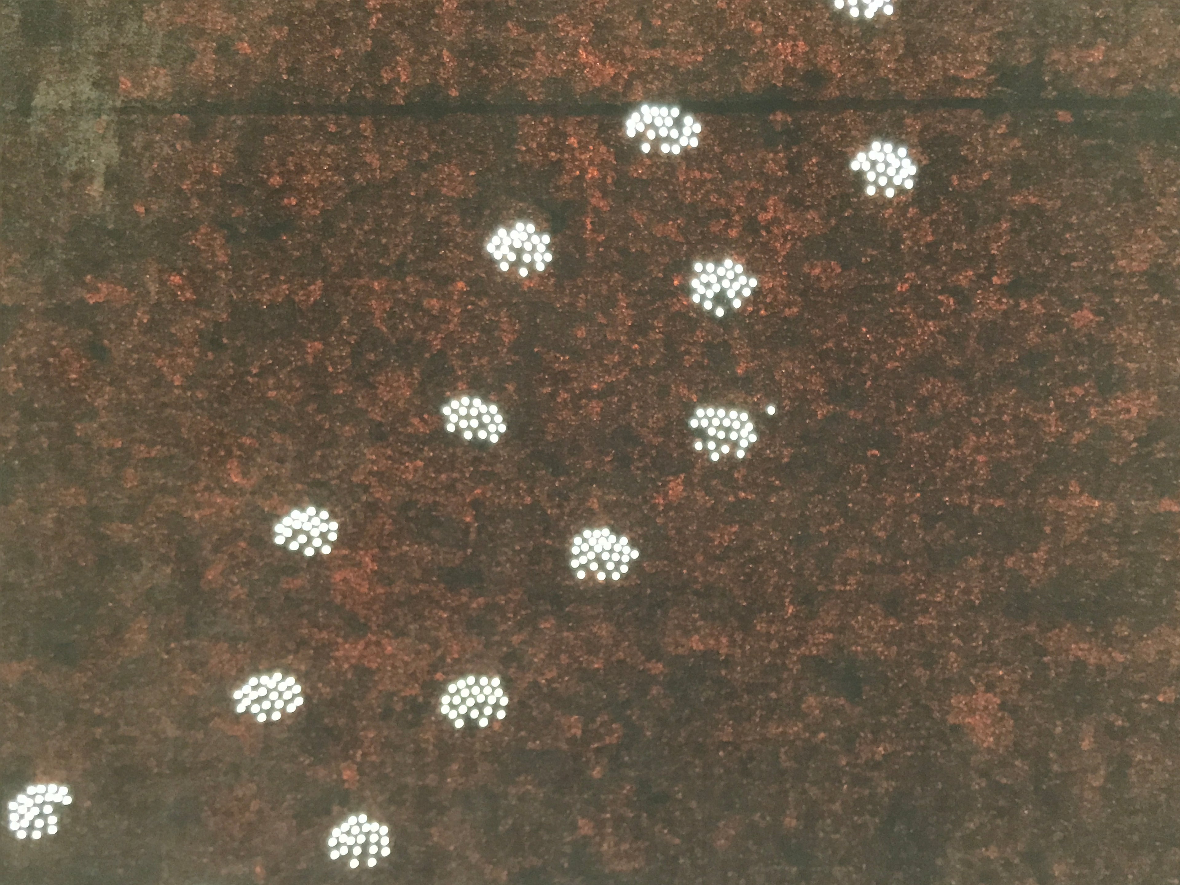 Antique Japanese Katagami Paper Kimono Stencil Katazome Hana Flower Pattern A756