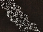 Antique Japanese Katagami Paper Kimono Stencil Katazome Hana Flower Pattern A757