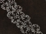 Antique Japanese Katagami Paper Kimono Stencil Katazome Hana Flower Pattern A757