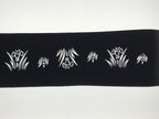 Antique Japanese Katagami Paper Kimono Stencil Katazome Hanashobu Iris A790