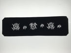 Antique Japanese Katagami Paper Kimono Stencil Katazome Hanashobu Iris A790