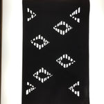 Antique Japanese Katagami Paper Kimono Stencil Katazome Hishi Bird Design C918