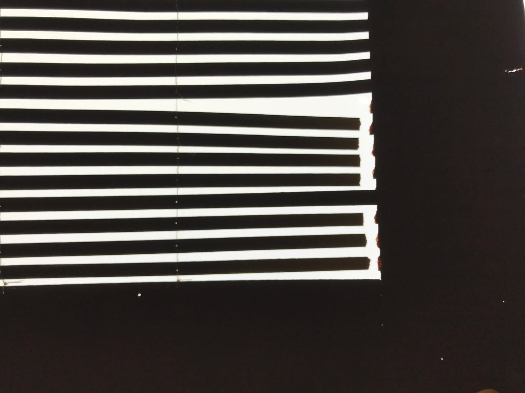Antique Japanese Katagami Paper Kimono Stencil Katazome Horizontal Lines A755
