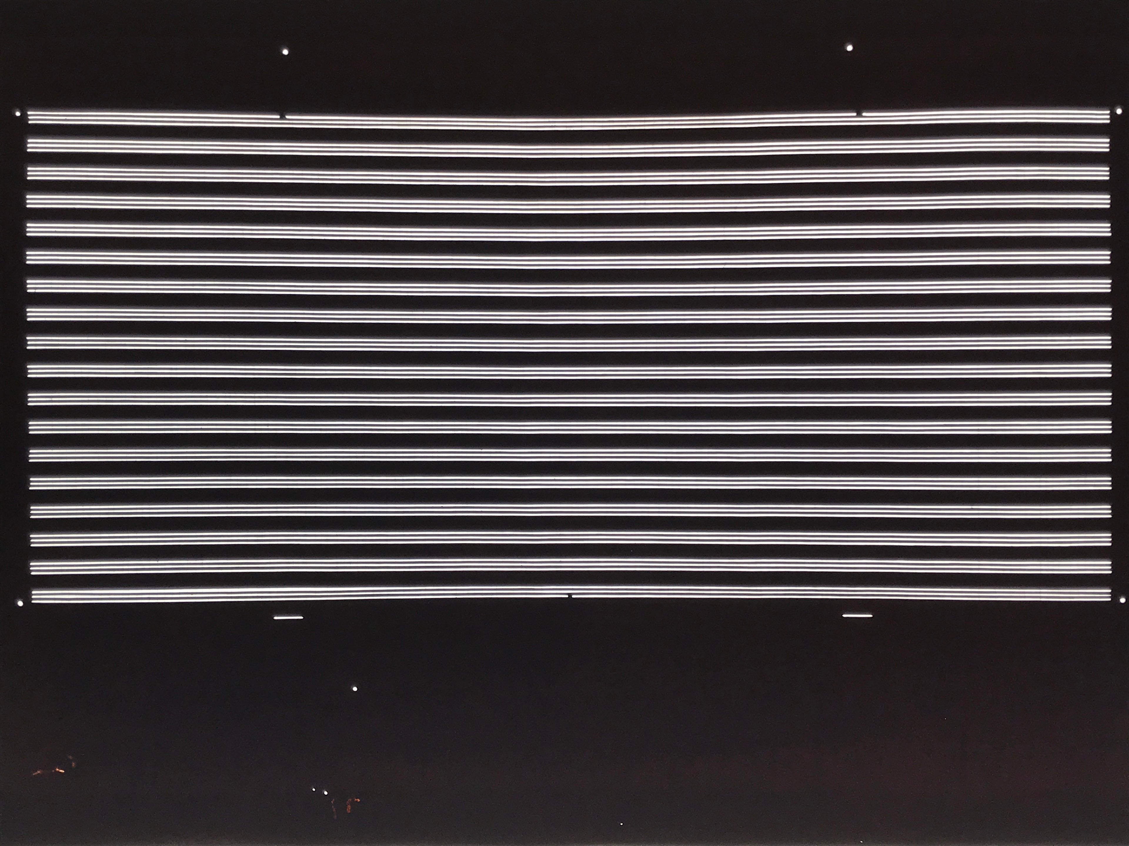 Antique Japanese Katagami Paper Kimono Stencil Katazome Horizontal Stripes A879