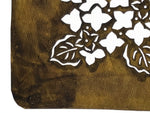 Antique Japanese Katagami Paper Kimono Stencil Katazome Hydrangea Ajisai A787