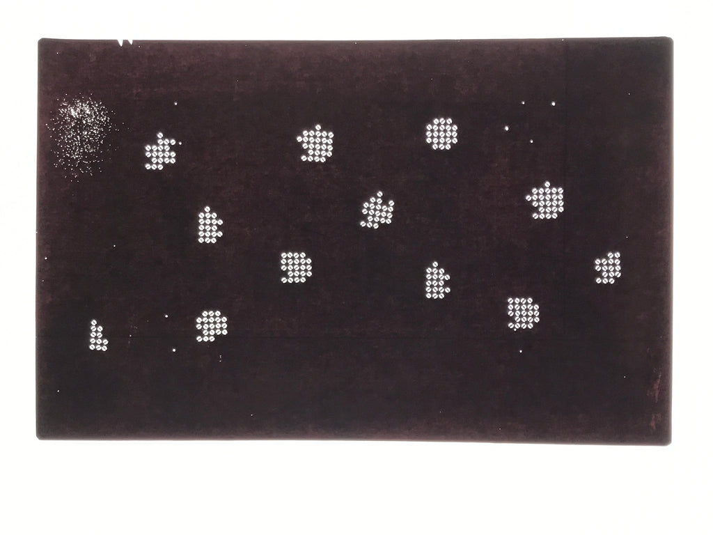 Antique Japanese Katagami Paper Kimono Stencil Katazome Hydrangea Floral A880