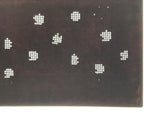 Antique Japanese Katagami Paper Kimono Stencil Katazome Hydrangea Floral A880
