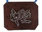 Antique Japanese Katagami Paper Kimono Stencil Katazome Iris Ayame Flower A674