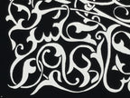 Antique Japanese Katagami Paper Kimono Stencil Katazome Karakusa Vines A786