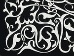 Antique Japanese Katagami Paper Kimono Stencil Katazome Karakusa Vines A786