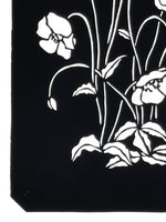 Antique Japanese Katagami Paper Kimono Stencil Katazome Keshi Poppy Flower A762