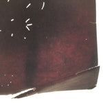 Antique Japanese Katagami Paper Kimono Stencil Katazome Kirin Crane Floral C907