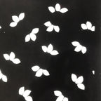 Antique Japanese Katagami Paper Kimono Stencil Katazome Large Leaves Design C954