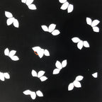 Antique Japanese Katagami Paper Kimono Stencil Katazome Large Leaves Design C954
