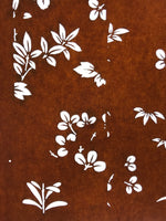 Antique Japanese Katagami Paper Kimono Stencil Katazome Leaf Plant Design C978