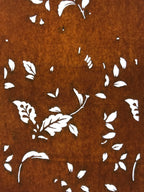 Antique Japanese Katagami Paper Kimono Stencil Katazome Leaf Plant Design C981