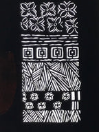 Antique Japanese Katagami Paper Kimono Stencil Katazome Nature Pattern A793