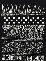 Antique Japanese Katagami Paper Kimono Stencil Katazome Nature Patterns A789