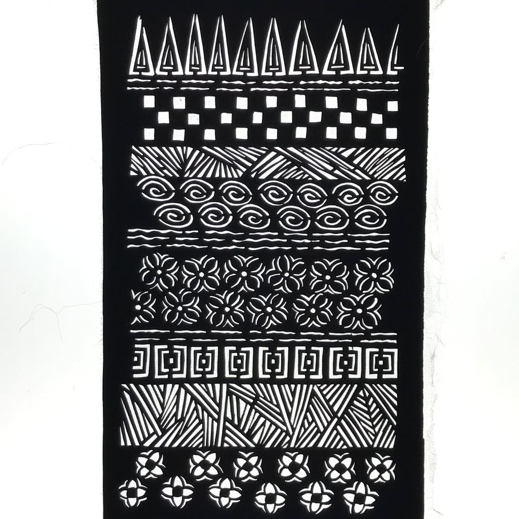 Antique Japanese Katagami Paper Kimono Stencil Katazome Nature Patterns A789