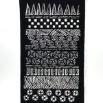 Antique Japanese Katagami Paper Kimono Stencil Katazome Nature Patterns A789