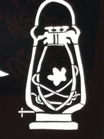 Antique Japanese Katagami Paper Kimono Stencil Katazome Oil Lanterns Lamps A769
