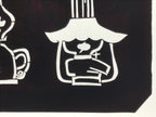 Antique Japanese Katagami Paper Kimono Stencil Katazome Oil Lanterns Lamps A809