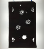 Antique Japanese Katagami Paper Kimono Stencil Katazome Peony Botan Design C917