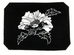 Antique Japanese Katagami Paper Kimono Stencil Katazome Peony Botan Flower A782