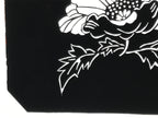 Antique Japanese Katagami Paper Kimono Stencil Katazome Peony Botan Flower A782