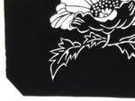 Antique Japanese Katagami Paper Kimono Stencil Katazome Peony Botan Flower A782