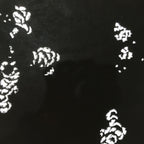 Antique Japanese Katagami Paper Kimono Stencil Katazome Peony Botan Petals C919