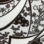 Antique Japanese Katagami Paper Kimono Stencil Katazome Peony Pine House C966