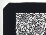 Antique Japanese Katagami Paper Kimono Stencil Katazome Pine Plum Blossom A794