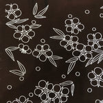 Antique Japanese Katagami Paper Kimono Stencil Katazome Plum Blossom Ume C930