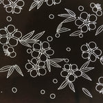 Antique Japanese Katagami Paper Kimono Stencil Katazome Plum Blossom Ume C930