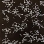 Antique Japanese Katagami Paper Kimono Stencil Katazome Plum Blossom Ume C930