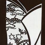 Antique Japanese Katagami Paper Kimono Stencil Katazome Plum Flowers Pine C964