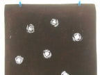 Antique Japanese Katagami Paper Kimono Stencil Katazome Rose Design C900