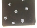 Antique Japanese Katagami Paper Kimono Stencil Katazome Rose Design C900